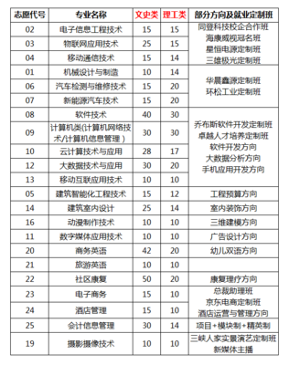 重慶信息技術職業學院2019年分類招生專業計劃 軟件開發人才培養新路徑